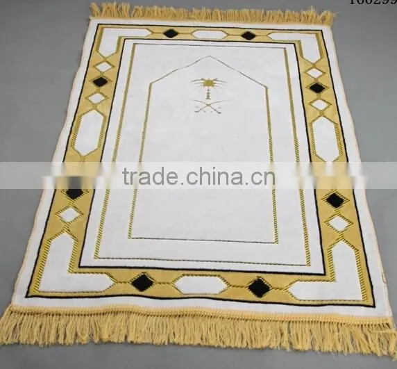 Hot Sale New Design Unique MashaAllah Travelling Islamic Muslim Prayer Mat