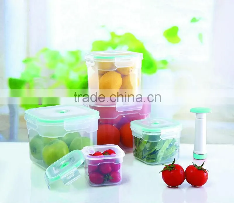 3pcs vacuum food storage container GL9513-B