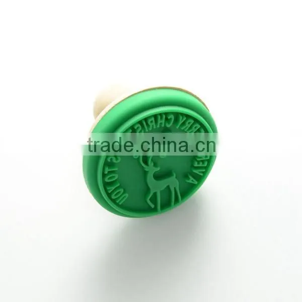 2016 hot selling silicone baking tool cookie stamp