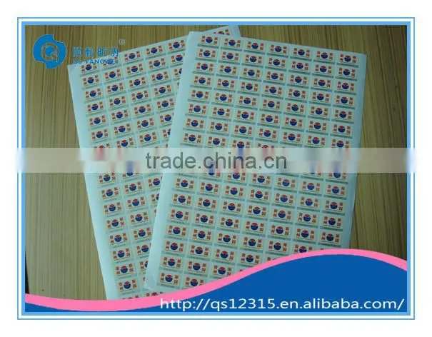 adhesive stickers made in china