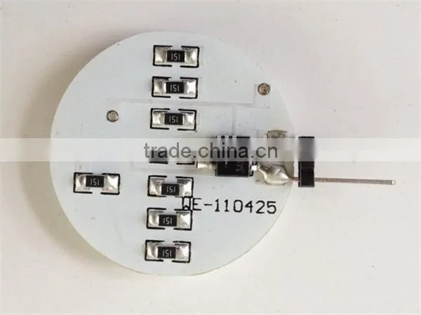 Round Shape 100lm G4 Side Pin 24SMD 1.2W 3528 24V CE RoHS Approved