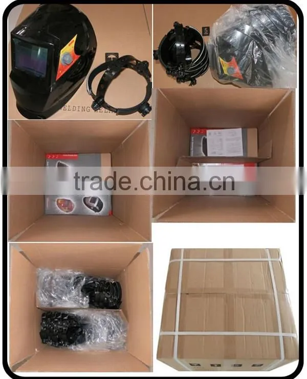 LYG-8502A CE approved custom auto darkening welding helmet skull