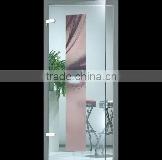 Modern glass swing door hardware