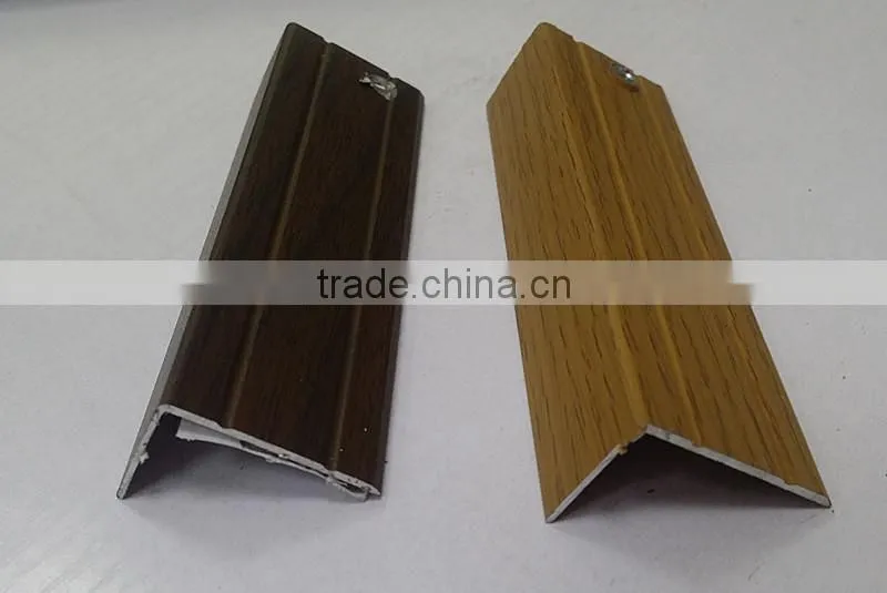 aluminium tile trim for carpet and ceramics angle profile