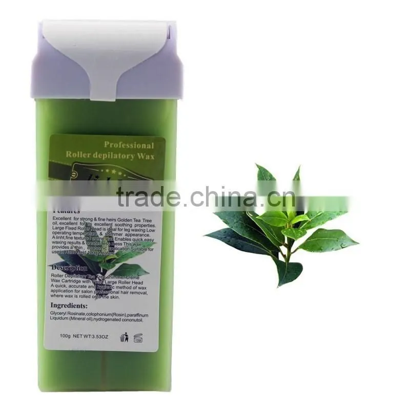 100ml Hair Removal Wax Series Refillable Roll On Depilatory Hot Wax Hair Removal Cream