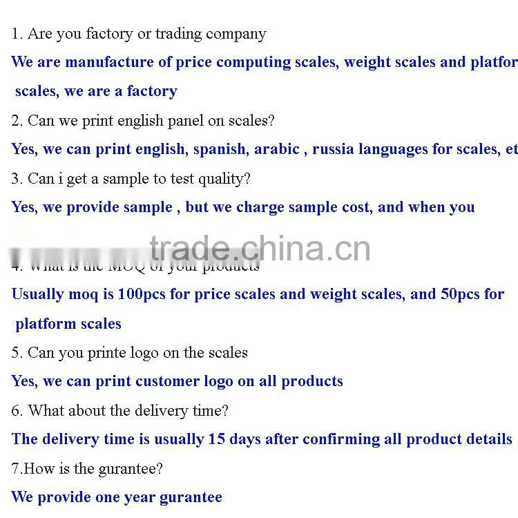 TCS Stainless Steel Electronic Platform Weighing Scale
