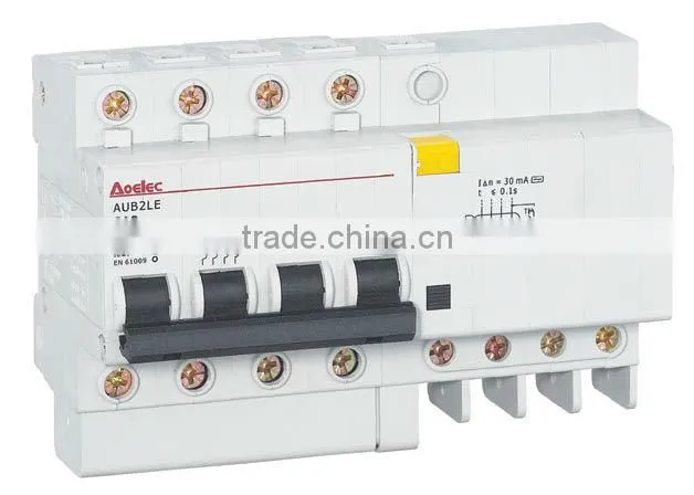 AUB2LE Modular Electronic RCD/MCB Combined Device
