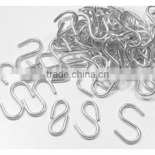 S Hooks with Plastic Coating