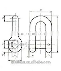 marine anchor shackle