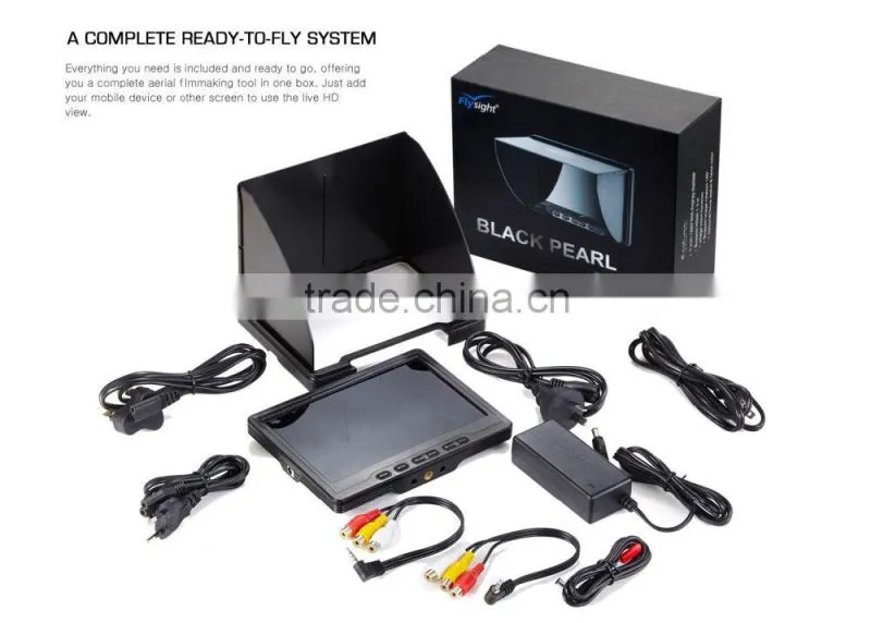 G2961 flysight High resolution display monitor with 7 inch 1280*800 LCD Screen