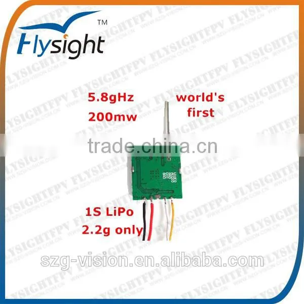 G335 TX5200M flysight 200mW light transmitter modules transmitter for wireless video sender