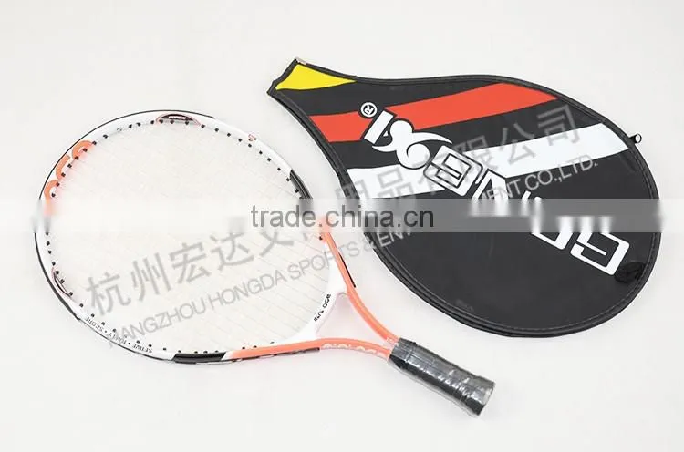MiNi age 19 good quality aluminium alloy baby tennis racket with tennis bag/tennis racket manufacturers