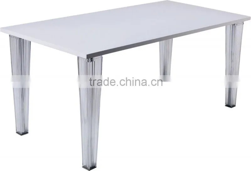 Leisure dinning table/ MDF top table / morden Funiture