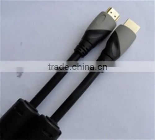 Gold Connector Color and HDMICABLE Type full 1080p high speed hdmicable with ferrot