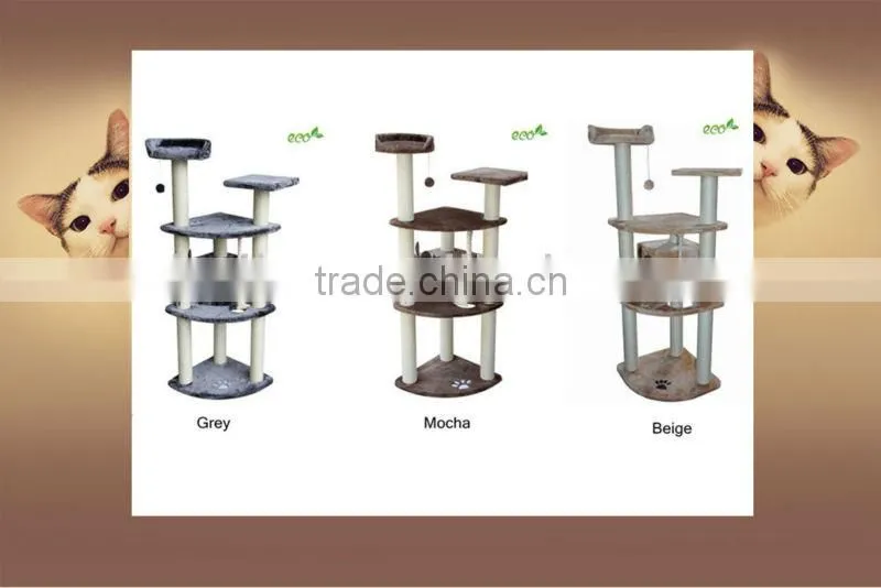 Multi-tiered Cat Scratching Post and Climber