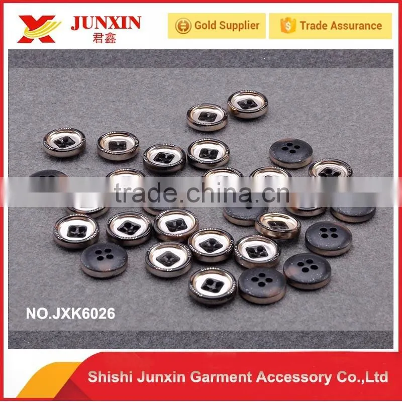 Quality custom fancy plastic button made in China