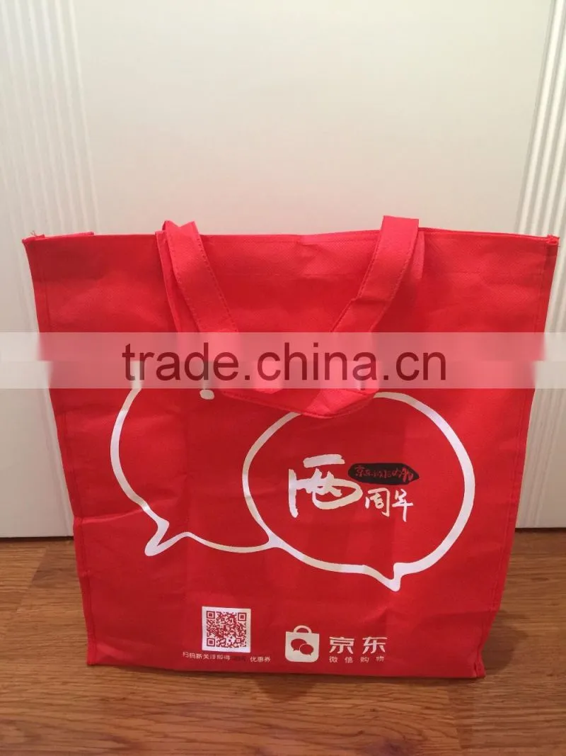 Good after-sales service foldable shopping bag in pouch