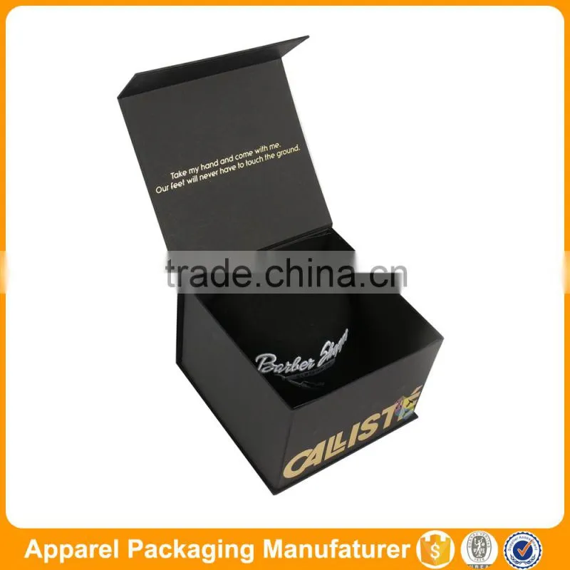 magnet rigid paper box cardboard hats to decorate