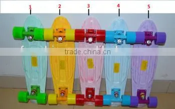 Aluminum truck cheep price plastic skateboard