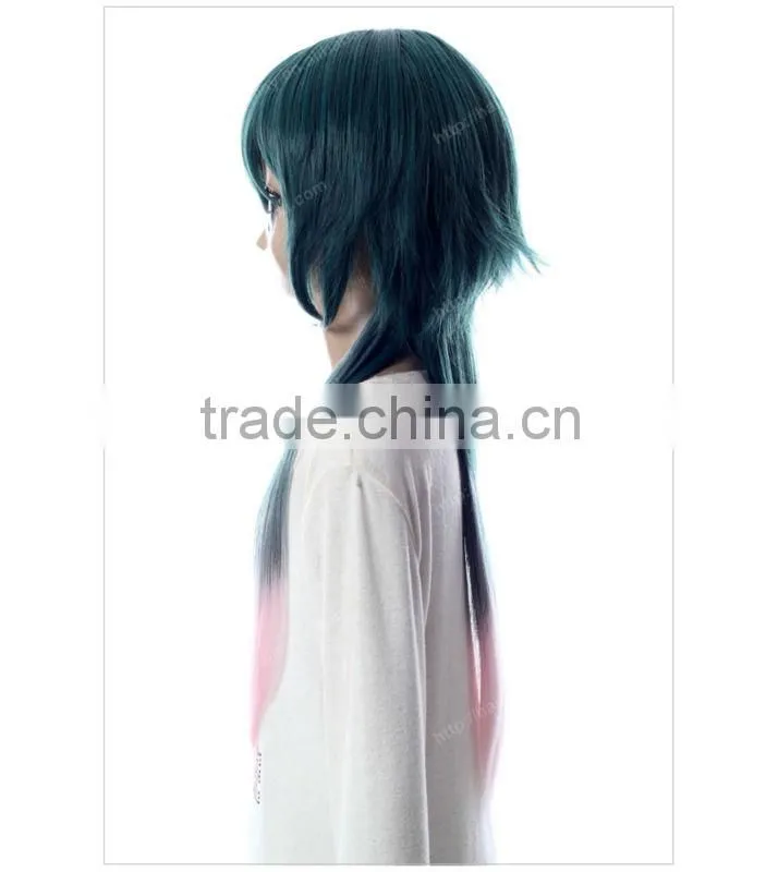 blue hair wig costume wigs