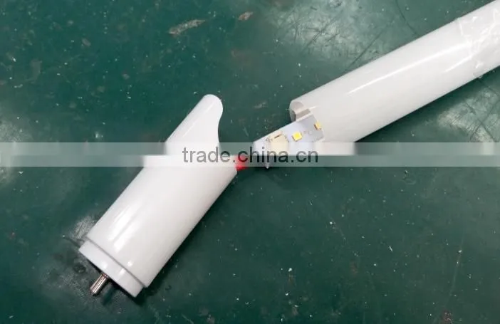 High quality Jiangmen factory All Plastic led tube t8 10W 100lm/w 270deg 120CM t8 led tube