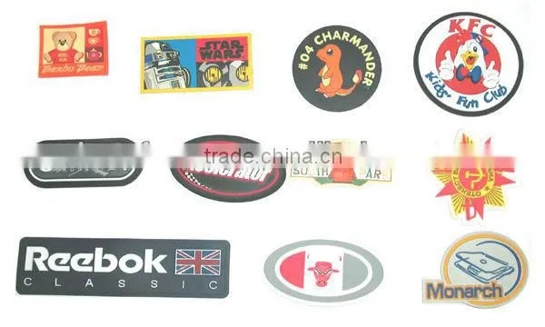 OEM pvc rubber patch machine fashion