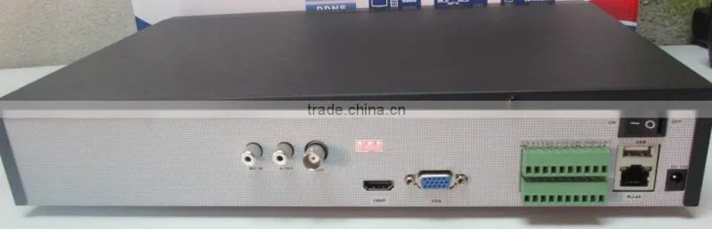 RJ-45 1U 16CH network digital vedio recorder 16channel nvr support ONVIF P2P