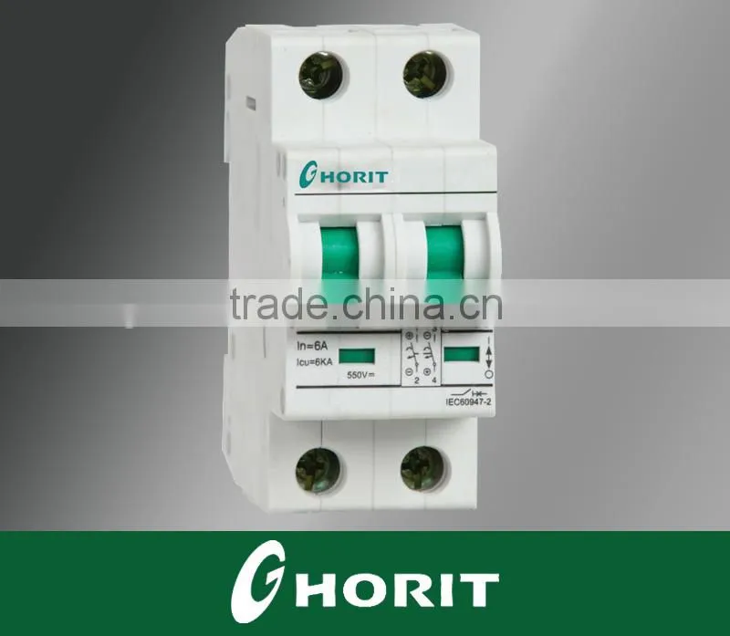 DC Circuit Breaker For Solar System Light Switch 110V