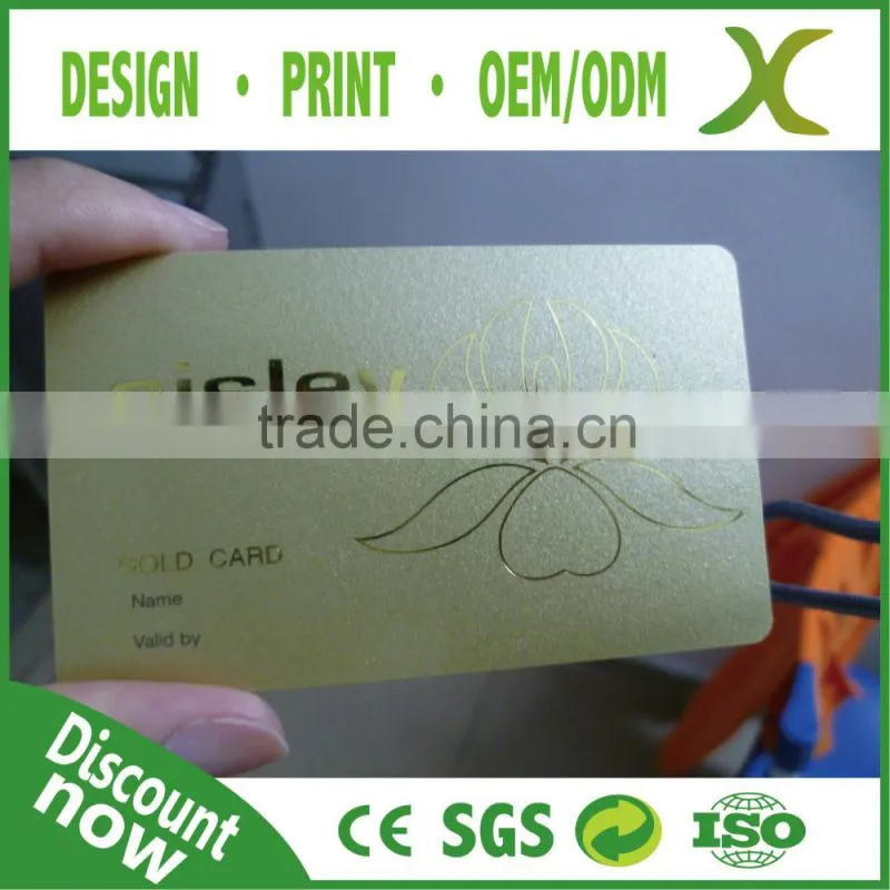 Free Design~~~!!! PVC Loyalty card/ Gift card / CMYK Printed PVC card