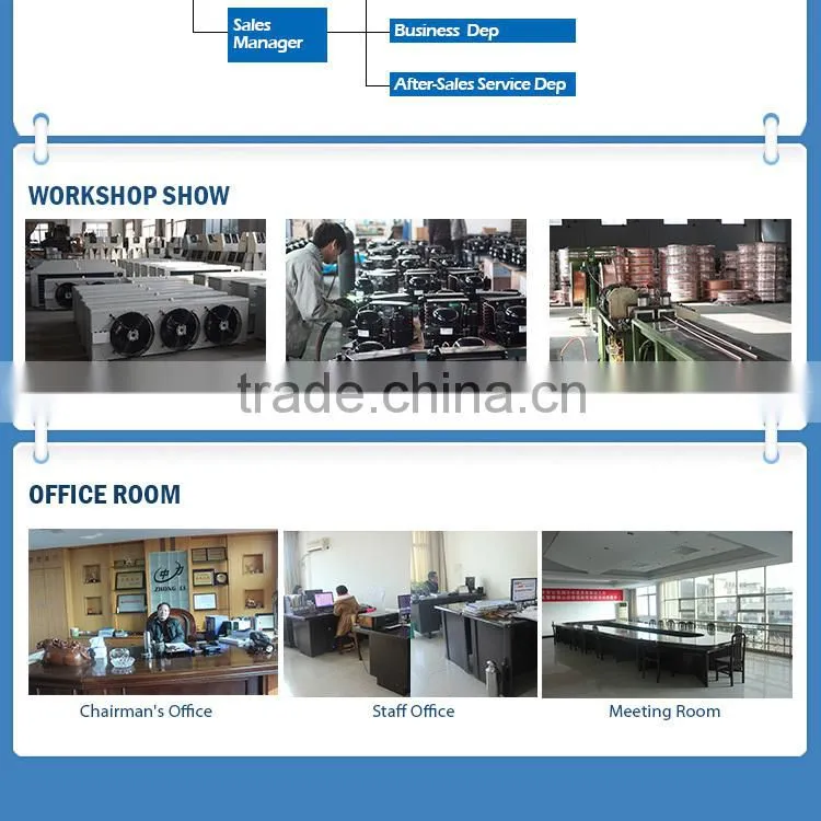 2016 New Design Evaporator, High Efficient / Low Noise / Automatic Open