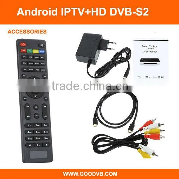Hot Android 4.3 DVB S2 az android mini hs2 & az-america s1001 iptv