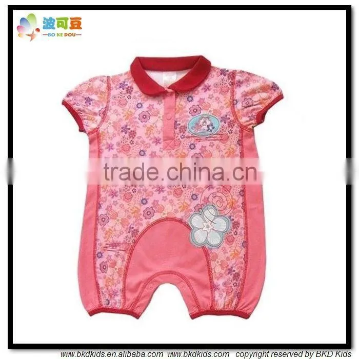 BKD infant unique girls rompers girls clothing rompers