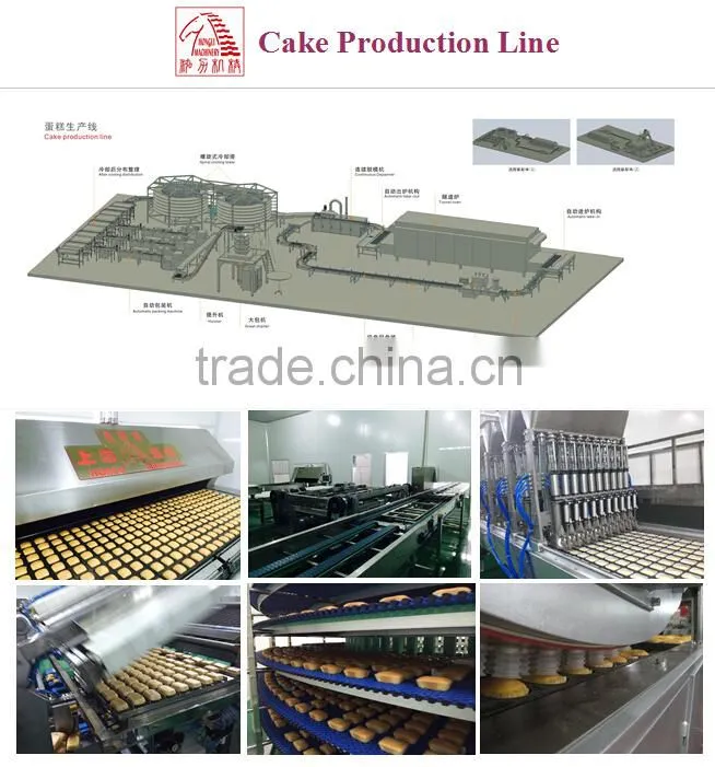 saving space gas wafer production line tunnel baking oven factory