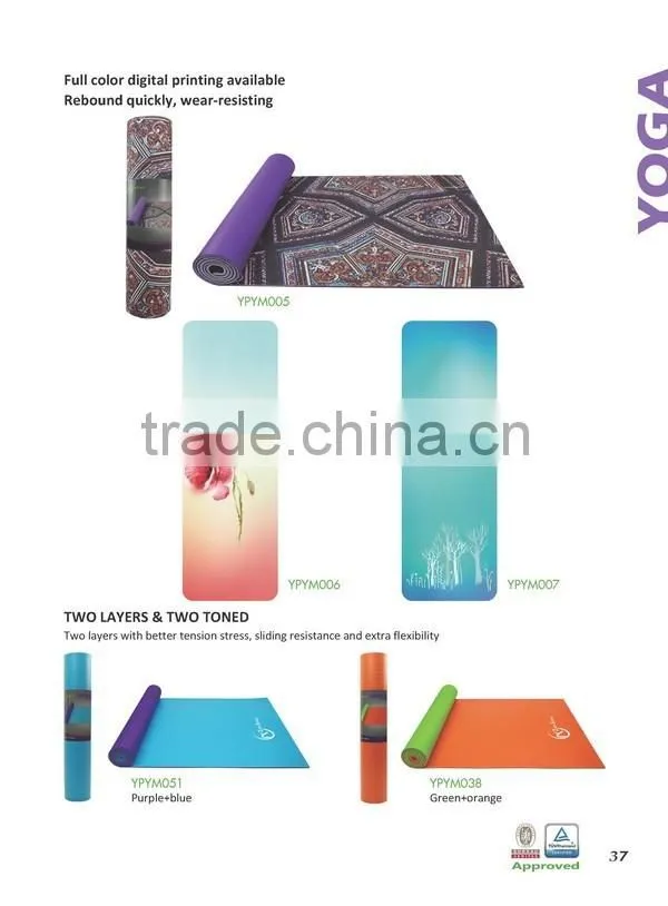 ZHENSHENG suede yoga mat