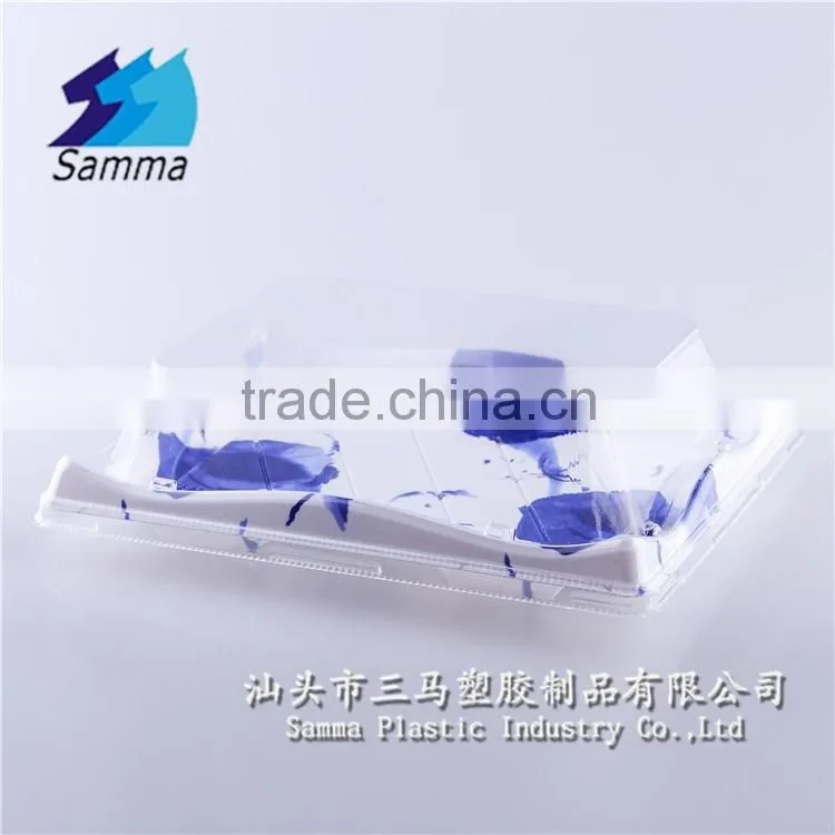 KW-0003SY-B Wholesale dispsable plastic sushi package food tray