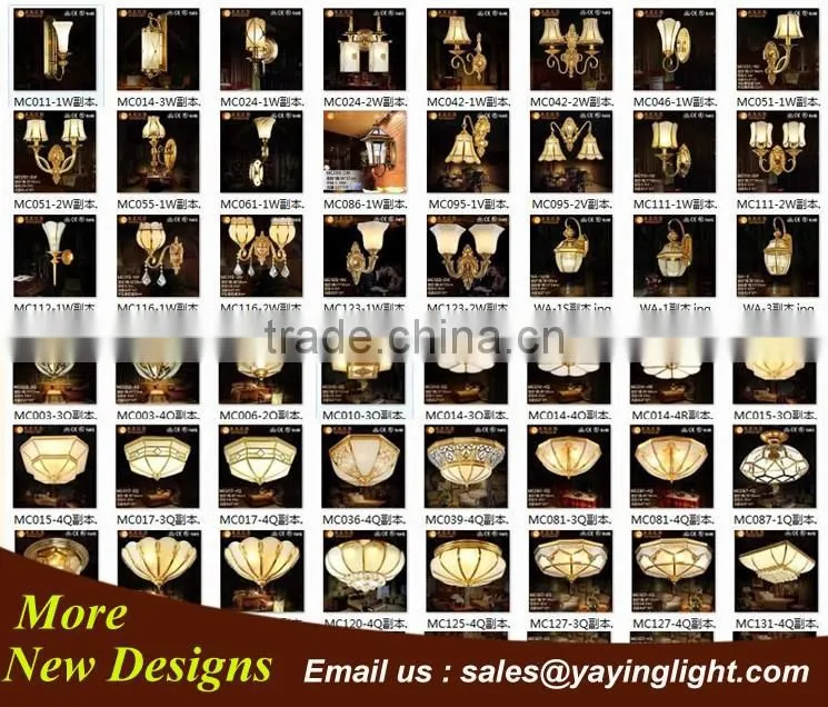 Fancy Copper Hotel Fashion Design Glass Large Hotel Chandelider Ceiling Lighting,New High Quality Ceiling lighting