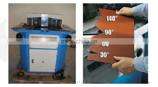 EMX6x200Z Heavy duty hydraulic corner notching machine (cutting angle fixed)