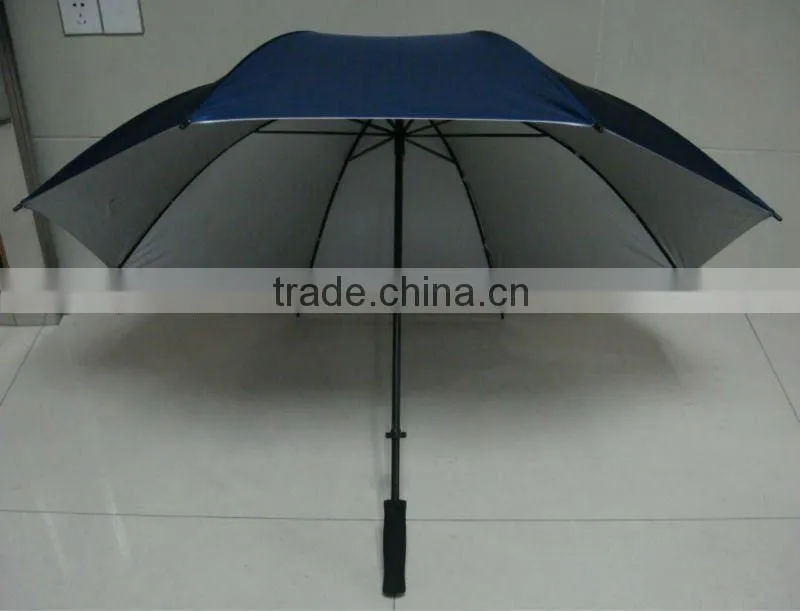 28inch blue strong windproof golf umbrella