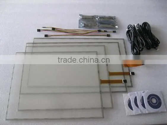 Industrial use 5 wire resistive touch screen,13.3"