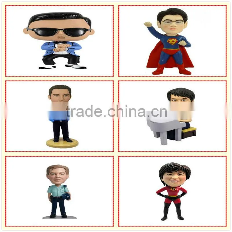 No face photo Soccer player bobble head
