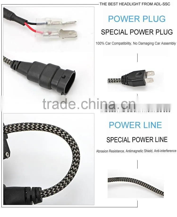 High Power LED Car Headlight H4 9005 9006 For Land Cruiser Headlight Car Parts