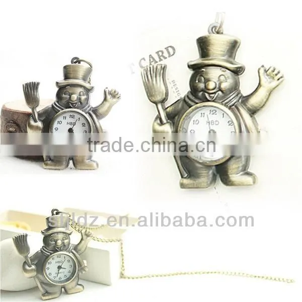 New design Bronze chain gift watch with Christmas watch