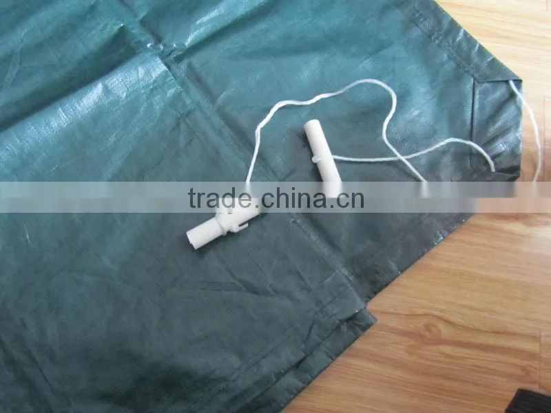 specific tarpaulins for courtyard work leaf collection tarpaulin