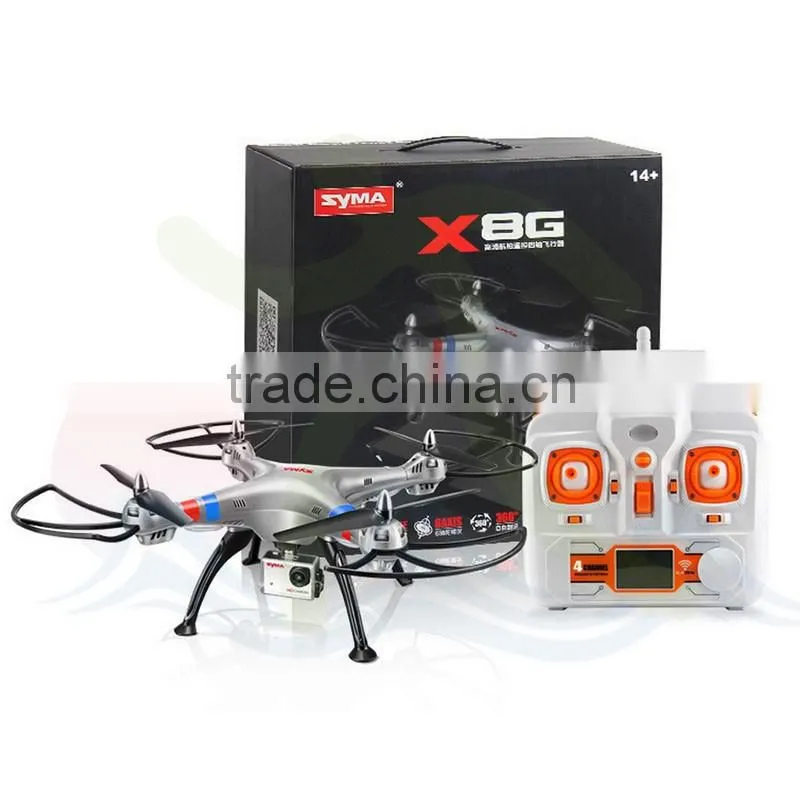 2.4G radio control aircraft with high-speed rotation and 3D rolling