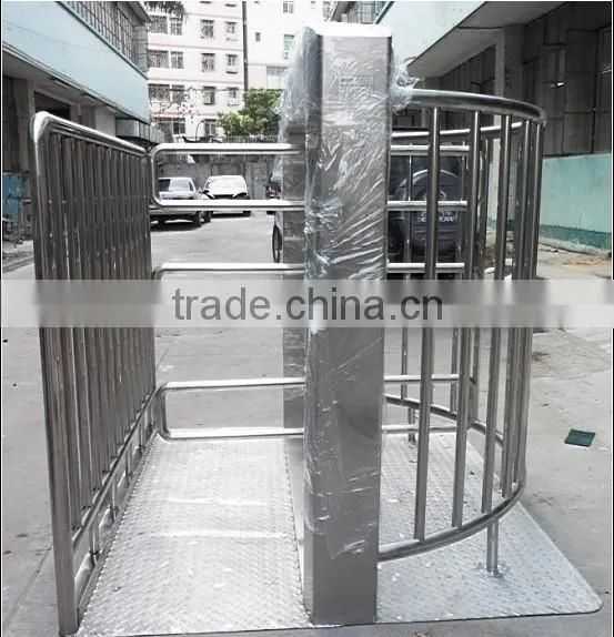 biometric attendance system security/ access control full height turnstile