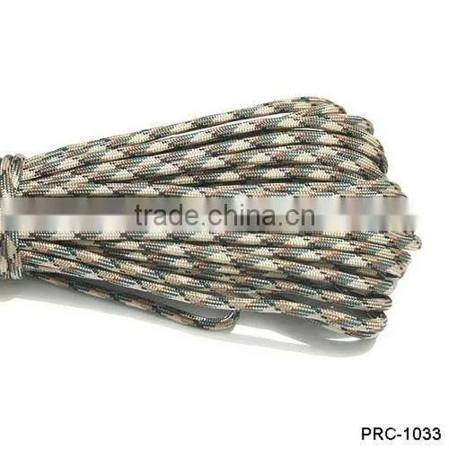 Red&Green Camo Strong Camping cord 100feet 50 colors PRC-1047