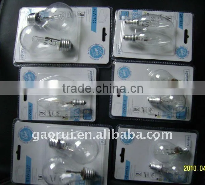 Energy saving halogen bulb C35
