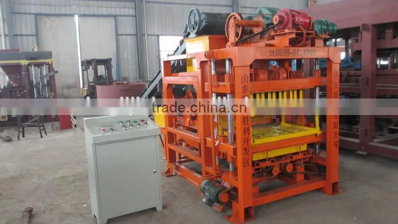 QT4-23 best popular new product vibrated block making machine