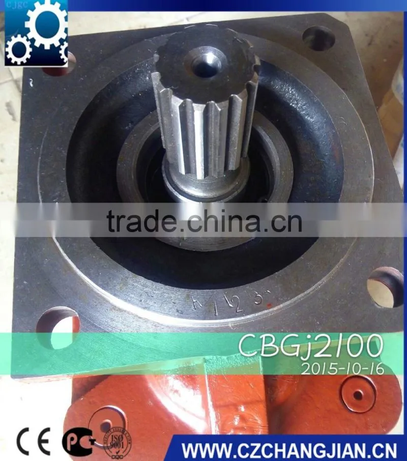 CHANGLIN 936 wheel loader gear pump CBGj2100,gear pump for CHANGLIN ZL50H loader