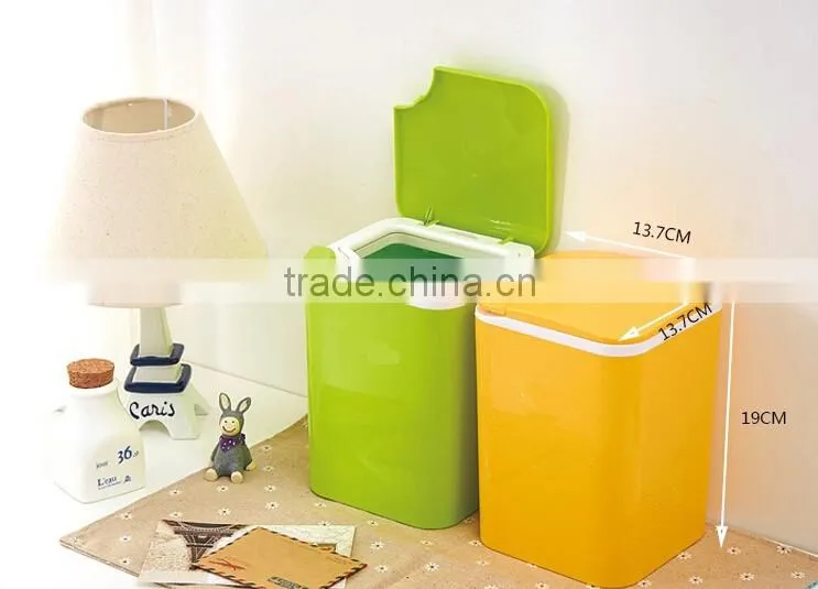 Professional manufacturer for yellow trash can